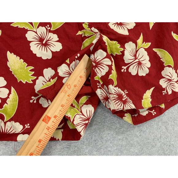Patagonia Wavefarer Floral Swim Surf Board Shorts‎ (Men's 34) Red - Picture 8 of 12